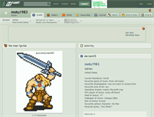 Tablet Screenshot of motu1983.deviantart.com