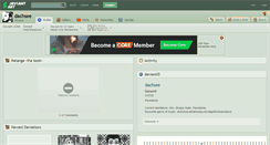 Desktop Screenshot of dachsee.deviantart.com