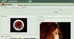 Desktop Screenshot of hana-iwakura.deviantart.com