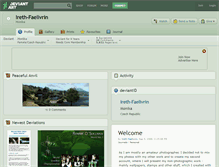 Tablet Screenshot of ireth-faelivrin.deviantart.com
