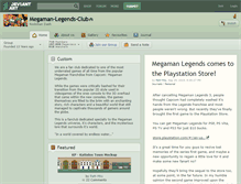 Tablet Screenshot of megaman-legends-club.deviantart.com