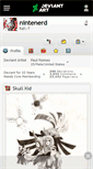 Mobile Screenshot of nintenerd.deviantart.com