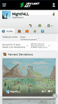 Mobile Screenshot of nightf4ll.deviantart.com