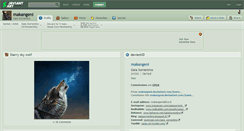 Desktop Screenshot of makangeni.deviantart.com