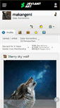 Mobile Screenshot of makangeni.deviantart.com