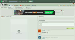 Desktop Screenshot of poevil.deviantart.com