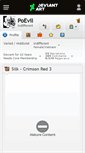 Mobile Screenshot of poevil.deviantart.com