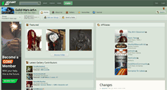 Desktop Screenshot of guild-wars-art.deviantart.com