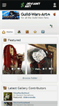 Mobile Screenshot of guild-wars-art.deviantart.com