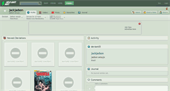 Desktop Screenshot of jackjadson.deviantart.com