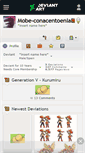 Mobile Screenshot of mobe-conacentoenlae.deviantart.com