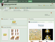 Tablet Screenshot of mobe-conacentoenlae.deviantart.com