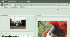 Desktop Screenshot of perseide.deviantart.com
