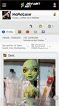 Mobile Screenshot of momoluxe.deviantart.com