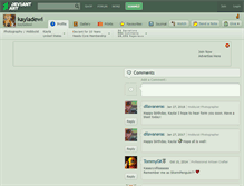 Tablet Screenshot of kayladewi.deviantart.com