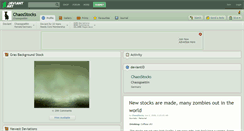 Desktop Screenshot of chaosstocks.deviantart.com
