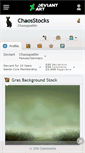 Mobile Screenshot of chaosstocks.deviantart.com