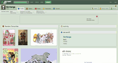 Desktop Screenshot of bermanga.deviantart.com