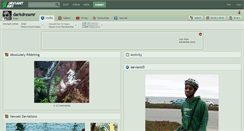 Desktop Screenshot of darkdreamr.deviantart.com