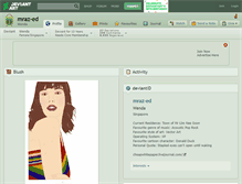 Tablet Screenshot of mraz-ed.deviantart.com