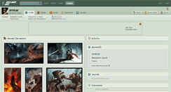 Desktop Screenshot of ornicar.deviantart.com