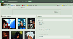 Desktop Screenshot of goten-son.deviantart.com