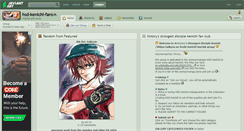Desktop Screenshot of hsd-kenichi-fans.deviantart.com