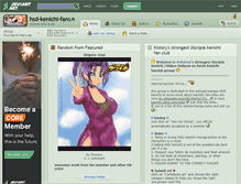 Tablet Screenshot of hsd-kenichi-fans.deviantart.com