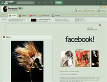 Tablet Screenshot of anvanya1981.deviantart.com