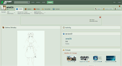Desktop Screenshot of amai26.deviantart.com