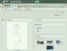 Tablet Screenshot of amai26.deviantart.com