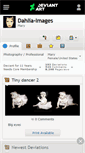 Mobile Screenshot of dahlia-images.deviantart.com