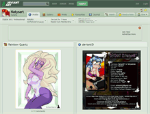 Tablet Screenshot of natysart.deviantart.com