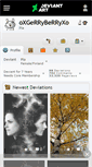 Mobile Screenshot of oxgerryberryxo.deviantart.com