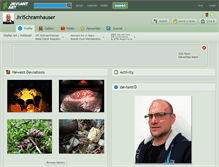Tablet Screenshot of jirischramhauser.deviantart.com