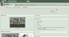 Desktop Screenshot of no0-duhlz.deviantart.com