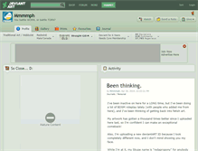Tablet Screenshot of mmmmph.deviantart.com