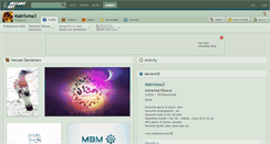 Desktop Screenshot of matrixma3.deviantart.com