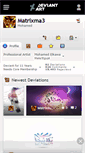 Mobile Screenshot of matrixma3.deviantart.com