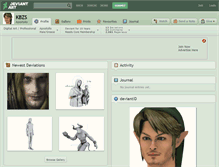 Tablet Screenshot of kbzs.deviantart.com