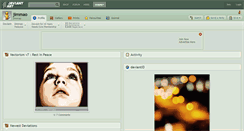 Desktop Screenshot of jimmao.deviantart.com