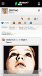 Mobile Screenshot of jimmao.deviantart.com