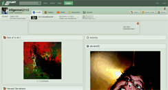 Desktop Screenshot of killgannon2113.deviantart.com