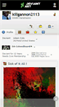 Mobile Screenshot of killgannon2113.deviantart.com
