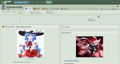 Desktop Screenshot of greenhavockirby.deviantart.com