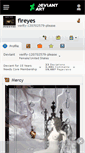 Mobile Screenshot of fireyes.deviantart.com