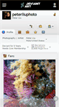 Mobile Screenshot of peterliuphoto.deviantart.com