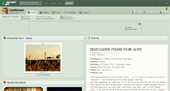 Desktop Screenshot of caddielook.deviantart.com