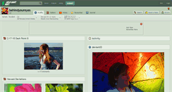Desktop Screenshot of behindyoureyes.deviantart.com