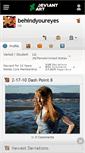 Mobile Screenshot of behindyoureyes.deviantart.com